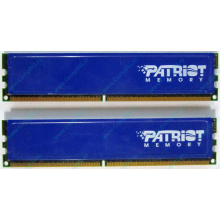 Память 1Gb (2x512Mb) DDR2 Patriot PSD251253381H pc4200 533MHz (Нефтеюганск)