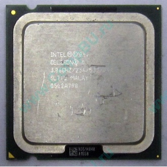 Процессор Intel Celeron D 345J (3.06GHz /256kb /533MHz) SL7TQ s.775 (Нефтеюганск)